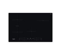 Table de cuisson à induction encastrable Whirlpool WB B4877 NE 77 cm 4 feux Noir