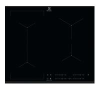 Table de cuisson à induction - H²H - 4 foyers - 3,2 kW - Commandes Slider - Noir