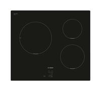 Table De Cuisson A Induction - Série 2 - 3 Foyers - 52,2 X 59,2 X 5,1 Cm - Puc611aa5e - Noir Bosch