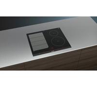 Table de cuisson à induction - SIEMENS - EX675LEC1E - 4 foyers - 7400 watts - Noir
