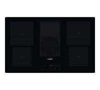 Whirlpool WVH 92 K/1 Noir Intégré 80.4 cm Plaque avec zone à induction 4 zone(s) Hotte intégrée