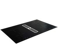 Table de cuisson aspiration intégrée, largeur 77 cm, Classe A, 880m3/h, ultra silence 50dB, FILTRE A PLASMA inclus (E048000010/GUC1314)