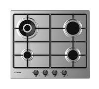 Candy Classic CHW6BR4WTX Acier inoxydable Intégré 60 cm Gaz 4 zone(s)