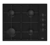 Beko HIBG64120SB plaque Noir Intégré 60 cm Gaz 4 zone(s)