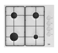Beko HIGG 64123 SW plaque Blanc Intégré 60 cm Gaz 4 zone(s)