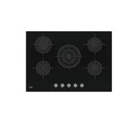 Table de cuisson au gaz - Beko - HILW75222SL - 4 Gaz + 1 Wok - Noir - 75 cm