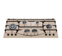 Table de cuisson au gaz - Hotpoint - PHN 960MST (AV) R-HA - 6 éléments - Beige - Avoine
