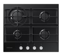 Table de cuisson au gaz - SAMSUNG - NA64H3010AK-EO - Noir - Commandes avant - 4 foyers