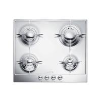 Table de cuisson au gaz SMEG P64ES - Grilles Ever Shine - 4 plaques de cuisson - Acier inoxydable
