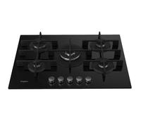 Table de cuisson au gaz - WHIRLPOOL - GOWL758NBFR - Noir - 75 cm - Allumage électronique