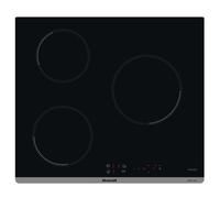 Brandt - BPI1631UB - Plaque Induction Ultraboost - Table de Cuisson Encastrable - Noir - 3 Foyers - 7400W - Dimensions Encastrement : 56x49cm - Précision et Performances - Fabriqué en France