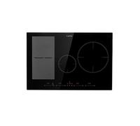 Table de cuisson - Klarstein Delicatessa 77 Hybrid - Plaque vitrocéramique - 7500W - Minuterie - Noir Noir G