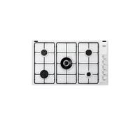 Plaque de cuisson intégrée 90 cm Blanc 5 zones Gaz De’longhi