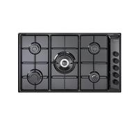 Table de cuisson De'Longhi FLN 59 DD Noir Encastrable 86 cm Gaz 5 Feux