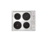 Klarstein Plaque de cuisson encastrable Appetito 4 plaques 5500W acier inoxydable boutons rotatifs