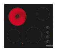 Bosch Serie 2 PKE611CA8E plaque Noir Intégré 60 cm Céramique 4 zone(s)