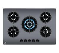 TABLE DE CUISSON ELECTROLUX EGG75372M | 75 cm, 5 brûleurs, grilles en fonte