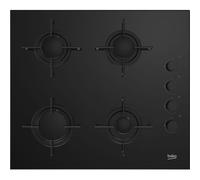 Beko Table de cuisson encastrable HILG64120S – Gaz 4 feux 60 cm