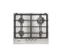 Whirlpool TGML 661 IX R Acier inoxydable Intégré 58 cm Gaz 4 zone(s)