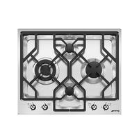 Table de cuisson encastrable Smeg Classic PGF64 4 62 cm Gaz 4 feux Acier inoxydable
