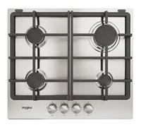 Whirlpool - Plaque de cuisson gaz - 4 feux - TGML660IX