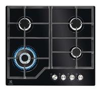 Table de cuisson gaz 59cm 4 feux noir Electrolux KGG64362K noir G