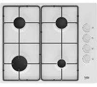 Beko HIGG 64123 SW plaque Blanc Intégré 60 cm Gaz 4 zone(s)