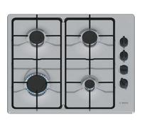 Bosch PBP6B5K80, Série 2, Plaque gaz, 4 feux, 60 cm, Inox