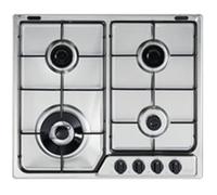 Table de cuisson gaz DE'LONGHI - YAF46ASDV - 60cm - Commandes frontales - Brûleur ultra-rapide