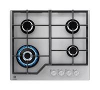 Electrolux Table de cuisson à gaz KGG64362S 60 cm 4 feux gris silver G