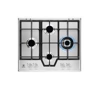 Electrolux – Table de cuisson à gaz encastrable KGS64562SX – Acier inoxydable 60 cm 4 feux