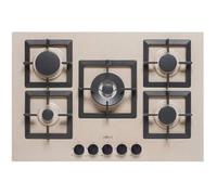 Table de cuisson gaz Elleci PGSP75151CS - 5 feux - 75 cm - Avoine