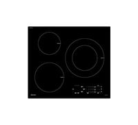 Table de cuisson induction SAUTER 3 zones 7200W L60 P52 cm SPI5361B Revetement verr