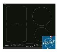 Sauter - SPI4664B - Plaque Induction - Table de Cuisson Encastrable - Noir - 4 Foyers - 7200W - Dimensions Encastrement : 56x49cm - Espace Grand Plat - Fabriqué en France
