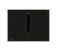 Neff V57THQ4L0 plaque Noir Intégré 70 cm Plaque avec zone à induction 4 zone(s) Hotte intégrée