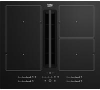 Beko HIXI 64700 UF Noir Intégré 60 cm Plaque avec zone à induction 4 zone(s) Hotte intégrée