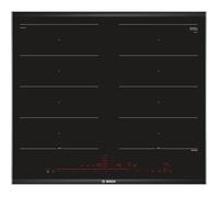 Bosch PXX675DC1E plaque Noir, Acier inoxydable Intégré Plaque avec zone à induction 4 zone(s)