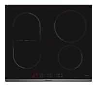 Table de cuisson induction BRANDT - 4 zones - L 58 x P51 cm - 3600 W - Revetement verre - Noir - CPI6400B