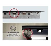 Table de Cuisson Induction ELECTROLUX - 4 foyers - Zones modulables - FlexiBridge® Série 600 - Mode chef - L60 x P52 - EIV654