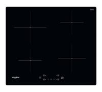 Table de cuisson induction encastrable Whirlpool WS Q2160 NE 4 foyers 7200 W Noir vitrocéramique commandes tactiles avant