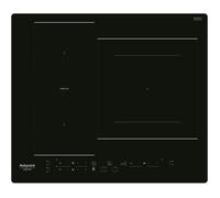Table de cuisson induction - HOTPOINT - 3 zones - Zones modulables - L 59 x P 51 cm - HB2760BNE - 7200W total - Noir
