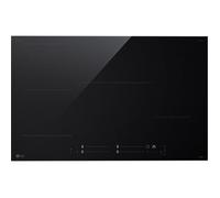 LG Table de cuisson induction CBIZ3035B – 4 foyers Zone Flex XL 80 cm Noir 7400W