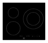 Table de cuisson induction NOVY 1752 - 3 foyers - Verre trempé - Noir