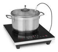 Klarstein Plaque à induction Cook n Roll 2000W Portable 1 feu Noir