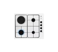 Table de cuisson mixte 55cm 4 feux blanc Electrolux EGL62821OW inox G