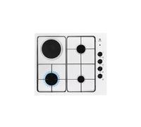 Electrolux Plaque de cuisson mixte EGL62821OW – 55 cm, 4 feux, blanc