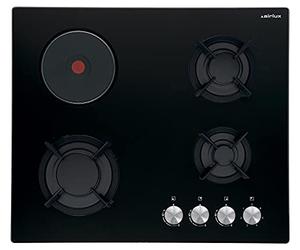 Table De Cuisson Mixte 60cm 4 Feux Noir - AV647HBK