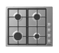 Candy Idea CHG6LX Acier inoxydable Intégré 60 cm Gaz 4 zone(s)