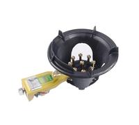 Table De Cuisson Portable 14 KW, Cuisinière À Gaz À Un Seul Brûleur, Avec Protection Anti-extinction, Grille En Fonte, Convertible GN/GPL For Et La Maison(LPG,52x23x34cm)