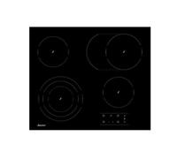 Table de cuisson - SAUTER - SPV464EB - Vitrocéramique - 4 foyers - Noir